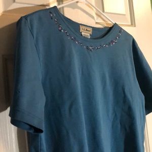 LL Bean women’s medium short sleeve shirt